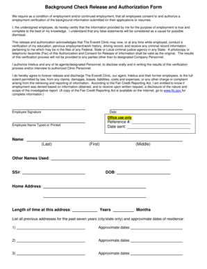 Justifacts sample report - Background Check Release and Authorization Form - son washington