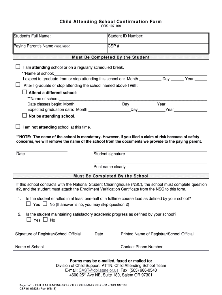 confirmation of assignment form ontario