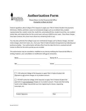 Fillable Online cos Authorization Form.pdf - College of the Sequoias ...