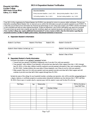 gavilan college gilroy filers id form