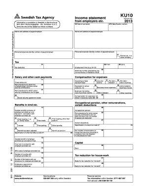 SKV 2301 W utgva 12 Income statement from bb - Skatteverket