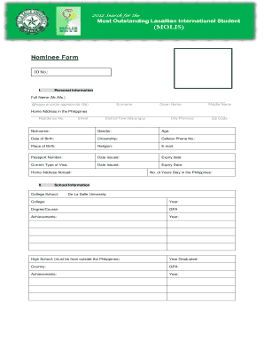 Form preview