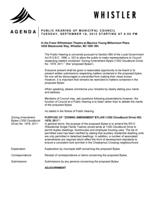 Function agenda format - ADOPTION OF AGENDA Adoption of the Regular Council agenda of ...