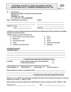 Affidavit of documents ontario - Application for submitting an foi request - Community Services - dhcs act gov