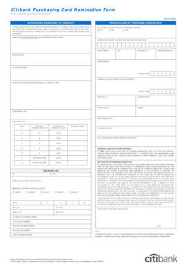 Nomination Form - Citibank Singapore - citibank com