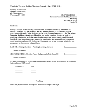 Pretask plan - 06c-Proposal Form RACP 2012-4 Plumbing.pdf - Constructonomics