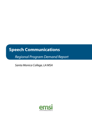 Speech Communications - Santa Monica College - smc