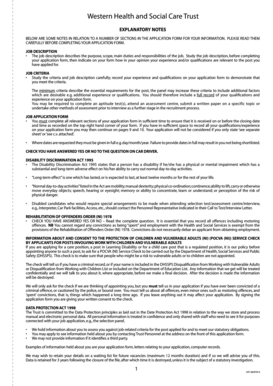 Healthcare Job Application Form