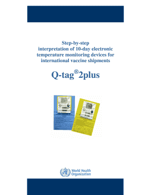 Q-tag 2plus - World Health Organization - who