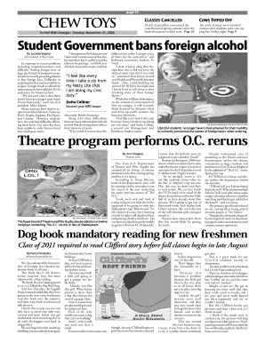 67 Printable Newspaper Template Forms Fillable Samples In Pdf Word To Download Page 6 Pdffiller