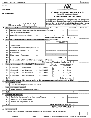 income tax form mauritius Mra Form - Fill Online, Printable, Fillable, Blank  pdfFiller