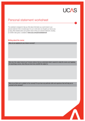 Personal statement worksheetnewbookChanges for b2010b bb - UCAS - bath ac