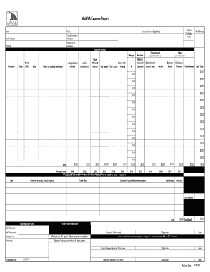 Expense management form - Type (Employee /