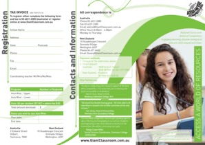 Asia Wise Competition Registration Form