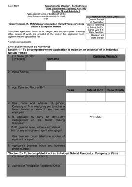Form preview