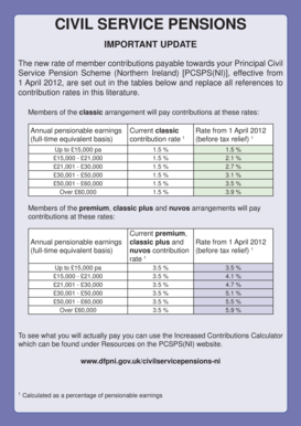 Principal Civil Service Pension Scheme (Northern Ireland) Opt-In Form