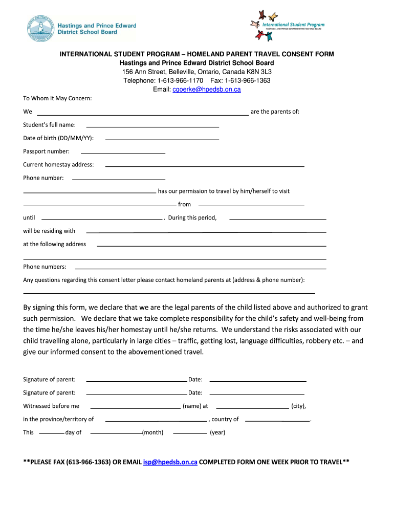 hpedsb field trip form