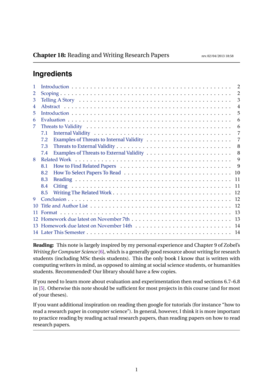 Example introduction in research - Chapter 18 Reading and Writing Research Papers - blog itu