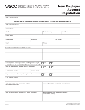 Employer Registration Form