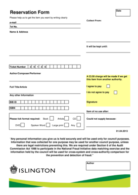 Form preview