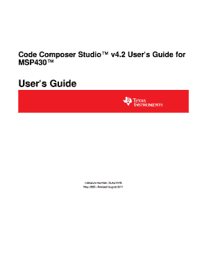 Code composer studio v4