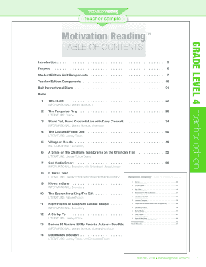 Motivation teacher sample reading motivation - STAAR