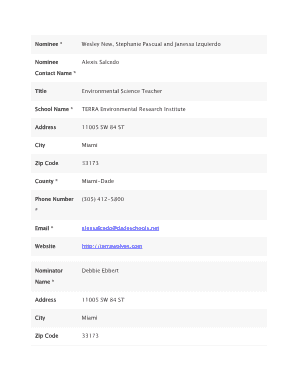 Form preview