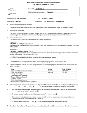 Proposal # CHE 200810