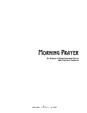 St gregory prayer book pdf