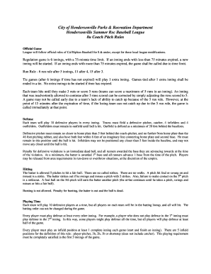 City of Hendersonville Parks &amp; Recreation Department