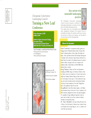 No Access - Chesapeake Conservation Landscaping Council