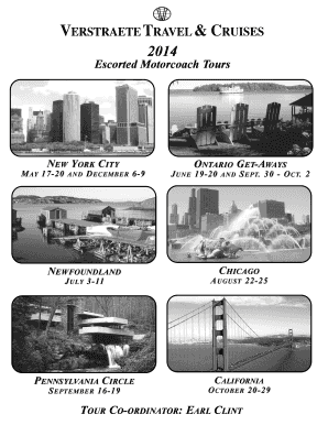 2014 Brochure - Woodstock Travel