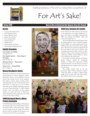 Building awareness of the arts by making them ... - Arts on Grand