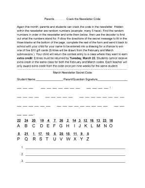 March 2016 Crack the Code - Kenton Middle School - middleschool kentoncityschools