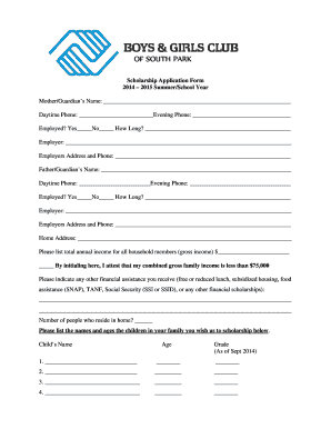 BAILEY BGCSP scholarship application14 - 15 - bgcsp