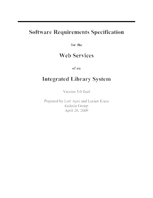 e library requirements specification e library requirements specification