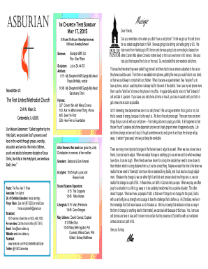 Musings Alan - First United Methodist Church Carbondale - fumc-cdale