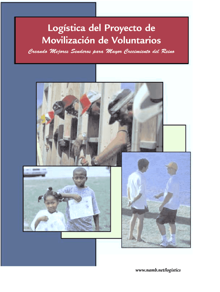 Logstica del Proyecto de Movilizacin de Voluntarios Vista previa en la página 1