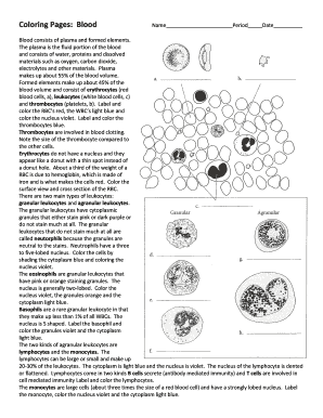 Coloring Pages Blood - Fill and Sign Printable Template Online