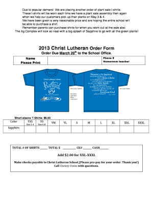 Christ Lutheran Order Form-1-2