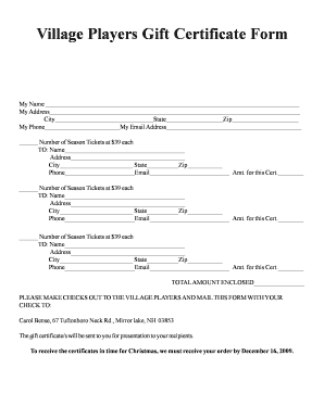 Form preview