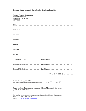 Form preview