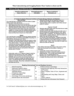 Employee welcome letter - 1 What Underachieving and Struggling Readers ... - Dr. Bobb Darnell - achievementstrategies