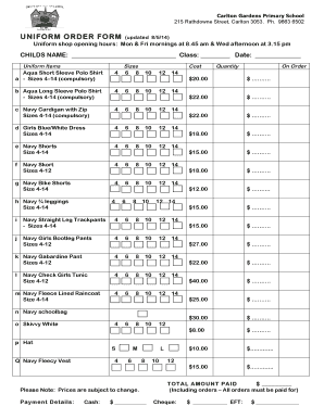Form preview