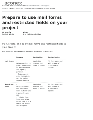 Form preview