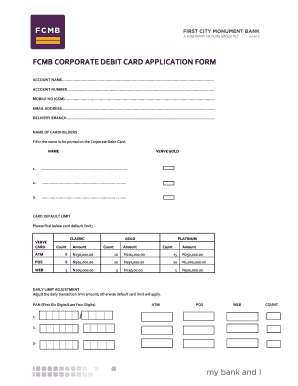 Sick note for school - Corporate Card Application Form Final 2 - bfcmbbbcomb