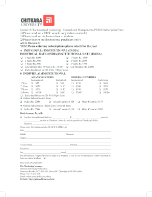 INDIVIDUAL INSTITUTIONAL INDIA INDIVIDUAL RATE INDIA - jptrm chitkara edu