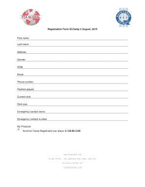 Hackney permit sample - Registration Form ID-Camp 4 August 2015 - kuscca