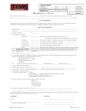 Example of a lease agreement for a house - Rental Lease - Trusted Property Management - tpmmt