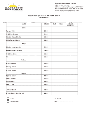 Form preview picture